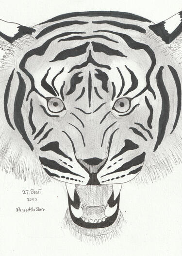 Inktober 2023, Day 27: Beast Inktober 2023, Day 27: Beast